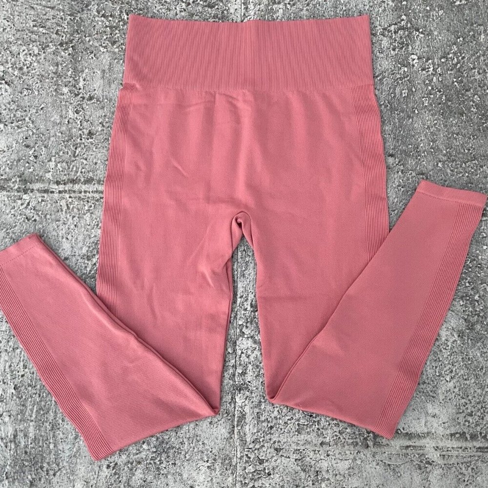 True Craft Women Legging Pull On Extra Stretched Sport athletic Legging Size L